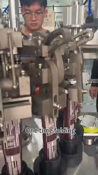 Full automatic metal tube aluminum tube filling folding machine with weighing system