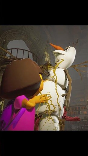 Dora the Explorer vs Olaf