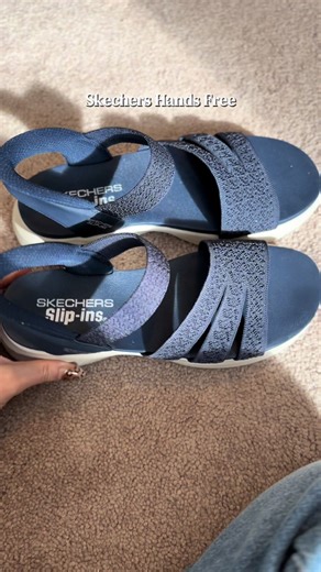 Skechers Hands Free Wedge Sandals for Spring Comfort