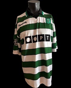Sporting CP 2000-01 Champions League Home Kit