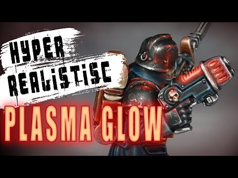 How to Paint - HYPER REALISTIC Red Plasma Glow and OSL