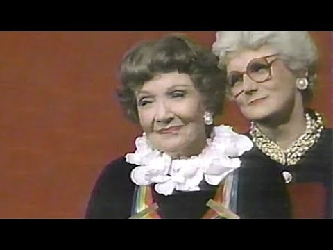 Claudette Colbert Kennedy Center Honors 1989 Gregory Peck, Don Ameche, Lynn Redgrave