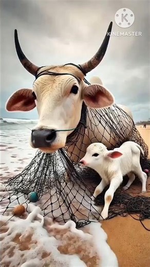 Poor cow need help! 🐄💔 #shorts #toys #cowcartoon #cow