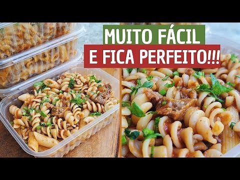 COMO CONGELAR MACARRÃO | PASSO A PASSO | IGUAL FEITO NA HORA! 🍝