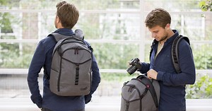 You Can Swing This Camera Backpack to the Front Without Taking It Off