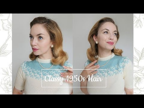 How to: Vintage 1950s hair tutorial