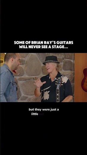 Brian Ray can never have too many guitars... and this one is reserved for studio use ONLY!