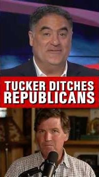 Huge Tucker DITCHES Republican Party!!!! #tyt #breakingnews #cenkuygur #anakasparian