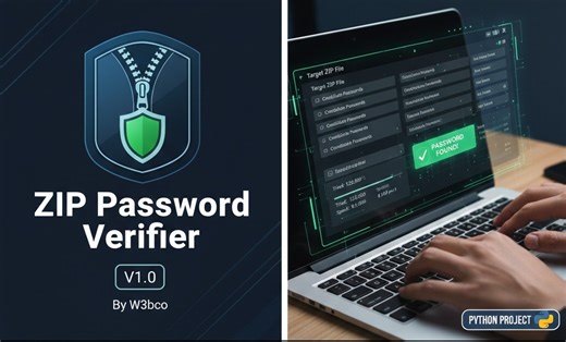ZIP Password Verifier by W3bco: Secure Ethical Recovery Tool | W3bco posted on the topic | LinkedIn