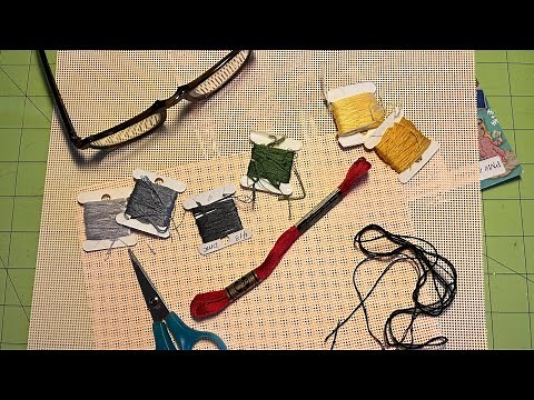 Using Perforated Paper to Make Beautiful Christmas Ornaments!