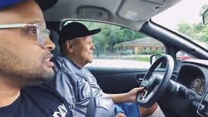 In 2021, I bought an Electric Car and my Granddaddy didn’t believe it was a good car. Here he is test driving it. #iamlarrybjr | Larry Brown Jr.