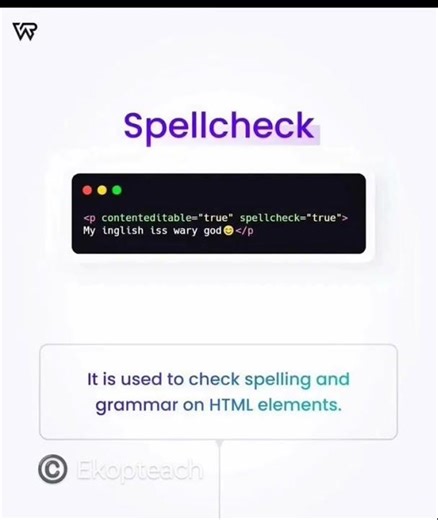 6 Useful HTML Attributes you might want to know#codinglife #tech #html #webdev #coder #frontend #fyp