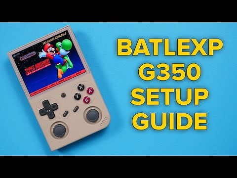 BatleXP G350 Setup Guide (ArkOS, ROMs, BIOS, Wi-Fi & Tweaks)
