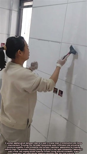 Applying Grout Between Wall Tiles: Ensuring Durability and Water Resistance