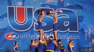 It's a show of skill and spirit! Take on #USAnationals with Angelo State University 📣 📺:https://bit.ly/3M6CEFb | Varsity Spirit