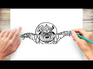 How to Draw Leviathan Fortnite Step by Step