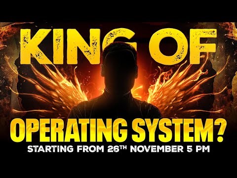 Operating System Ka Darr Khatam! 🤯 KING Of OS Is Here For GATE 2026 CS & IT