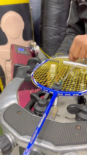 Expect Badminton Racket wire Installation|How To Badminton String Repair|Badminton Me Taar Kaise dal