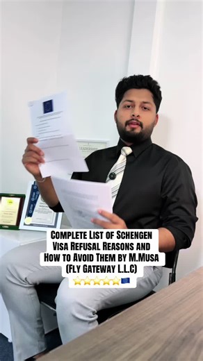 Schengen Visa Refusal Reasons and Avoidance Tips