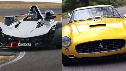 BAC Mono R v/s Ferrari 250 GT SWB