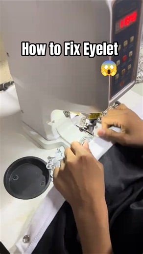 How to Fix Eyelet😱 #clothingdesign #fashion #womensfashion #sewing #sewinghacks #eyelet #dressmaking