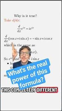 Why is Euler's formula so powerful? #maths