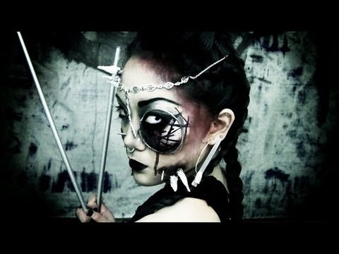 Steel Assassin Makeup - AUDFACED