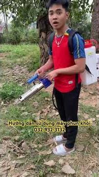 Detailed instructions for using a fogging machine for pesticides #fogmachine #agriculturalmachinery