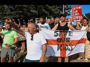 Protest outside migrant hotel in Epping, Essex erupts into violence