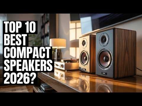 Top 10 Best Compact Speakers 2026 - Powerful Audio in a Small Size
