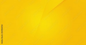 Abstract yellow orange background with 3d polygonal shapes. Animated looped business animation. Modern trendy elegant backdrop. Endless pure transition. Random moving soft geometric minimalist line