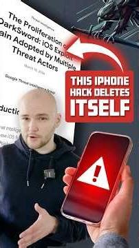This Is The Scariest iPhone Vulnerability Found in Years (DarkSword Exploit)