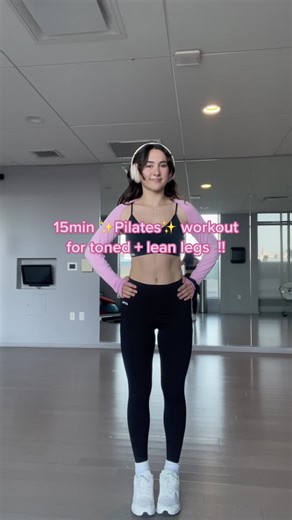 Slim Leg Pilates Workout for Toned Lean Legs
