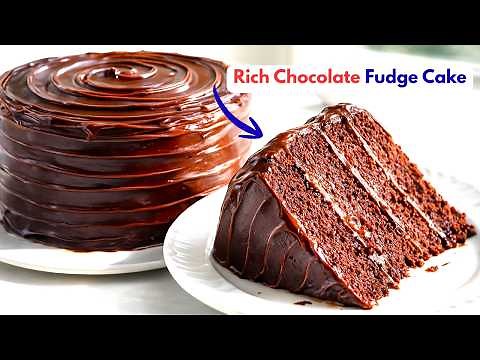 The Famous Matilda Chocolate Cake | Moist, Fudgy & Foolproof Recipe!