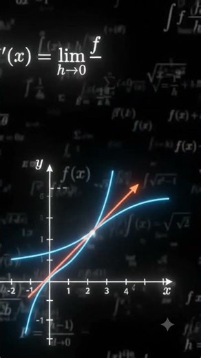 What is a Derivative? Calculus Explained in 10s ⏱️ #maths #calculus #derivatives #ai