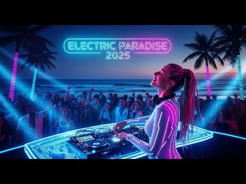 Electric Paradise 2025 | DJ Brazil Live from the Neon Tropics #edmremix