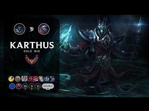 Karthus Mid vs Tristana - EUW Grandmaster Patch 14.3