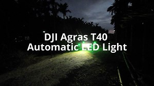 2.6K views · 85 reactions | The DJI T40 agricultral drone is equipped with high-brightness LED lights, which can be automatically switched on and off based on the brightness of ambient lights, significantly improving safety during night operations.  #DJIAgrasT40 | DJI Agriculture | Facebook
