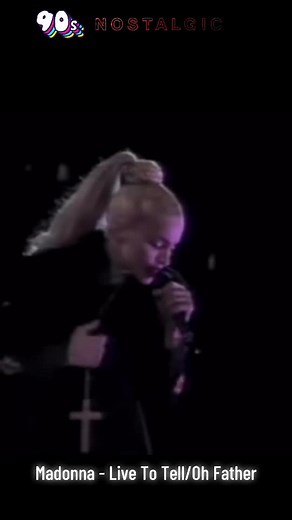 Madonna's Live To Tell Performance from the Blond Ambition Tour