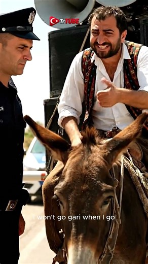 Katıra Ceza Kesilir mi? 😂 | Funny Turkish Village Traffic Stop #shorts