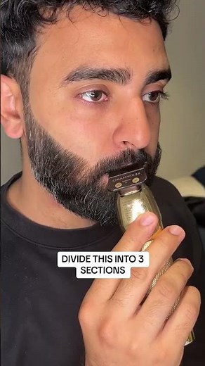 How To Trim Your Moustache | DIY Beard Tutorial #shorts #beard