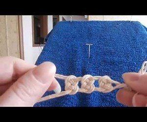 How to Tie a Pretzel AKA Josephine Knot for Hemp Jewelry