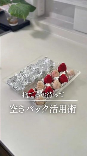 こんな使い方もあったの⁉️空きパック活用術6選✨#豆腐パック#牛乳パック#卵パック#ペットボトル #ライフハック