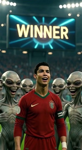 Ronaldo Meets Aliens… And What Happens Next Is INSANE 👽⚽🔥#shorts #ronaldoshorts