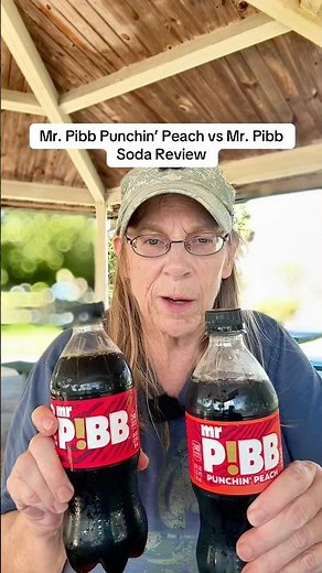 Mr. Pibb Punchin’ Peach vs Regular Mr. Pibb Soda Review #foodreviews #sodapop #soda