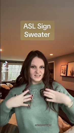 Learn How To Sign "Sweater" in ASL for Beginners | American Sign Language #shorts