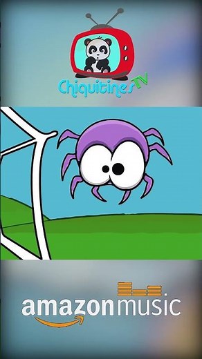 🕷 Witzy witzy araña #cancionesinfantilesenespañol #shorts #chiquitinestv
