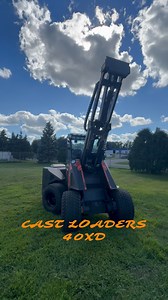 76K views · 390 reactions | Cast Loaders 40XD: With 4-wheel steer, you get precision handling and tight turns where it matters most. Telescoping boom with a generous lift capacity! See the difference a Cast Loader can make for your work at a Cast Loaders dealer near you!  #castloaders #miniloaders #treeservice | TNE Distributing | Facebook