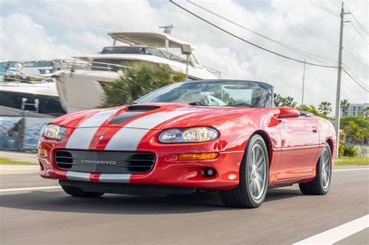 Modified, 15k-Mile 2002 Chevrolet Camaro SS Convertible 35th Anniversary 6-Speed
