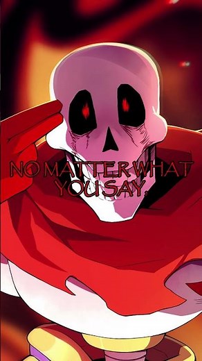 TOO FAR With Lyrics | Undertale: Papyrus Goes Too Far [REMASTERED] #undertale #papyrus #lyrics